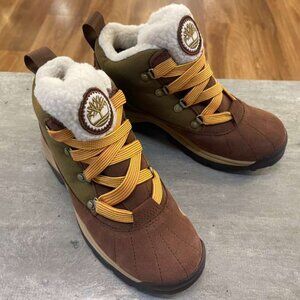 TIMBERLAND WOMEN'S WHITE LEDGE WATERPROOF MEDIUM BROWN SUEDE A43W8-ES4 ALL SIZES